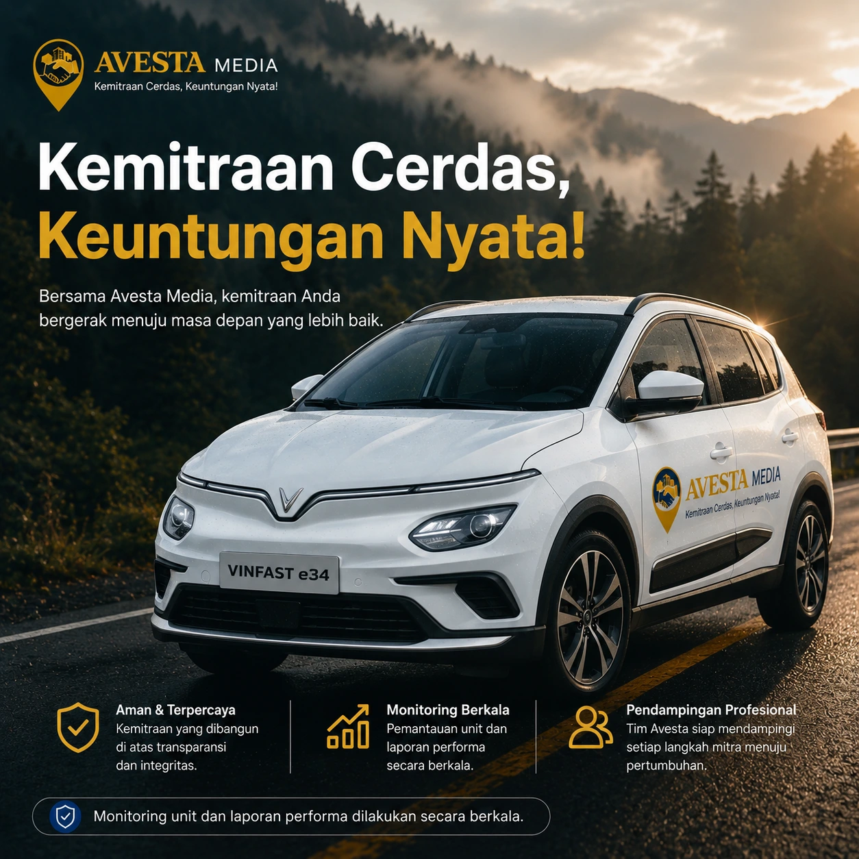 Avesta kemitraan mobil produktif