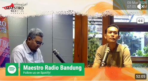 Talkshow dan media exposure Avesta Media bersama Maestro Radio Bandung